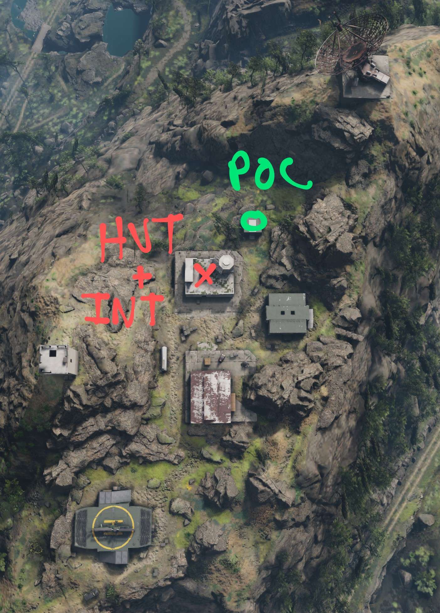 West radar station reference